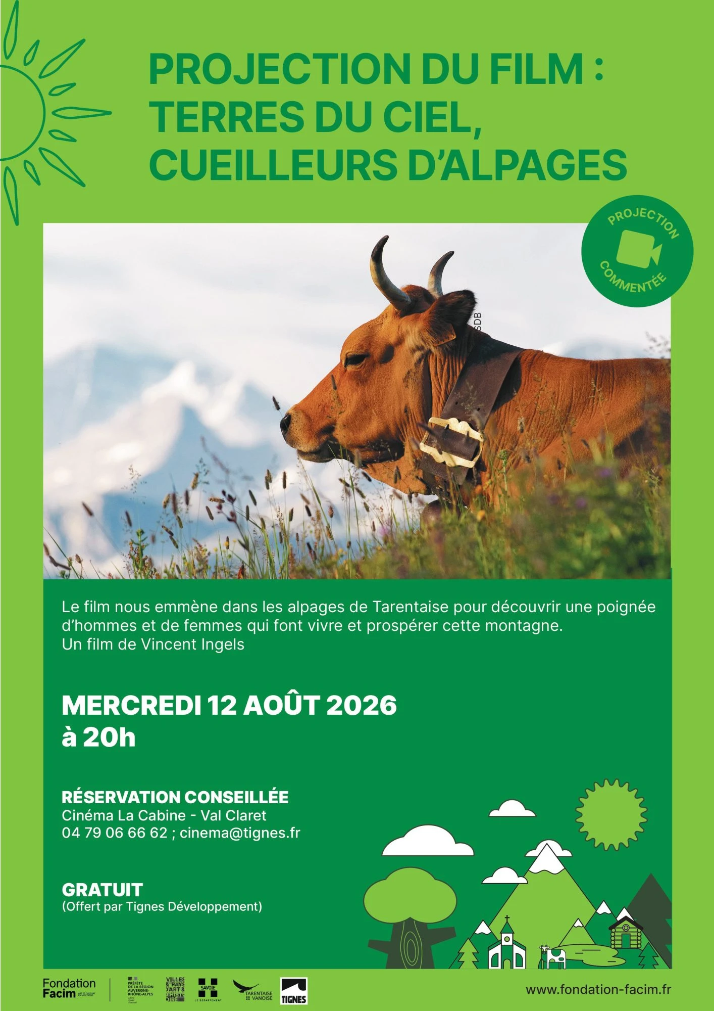 Image for ProjecDon de film : « Terres de ciel, cueilleurs d’alpages »
